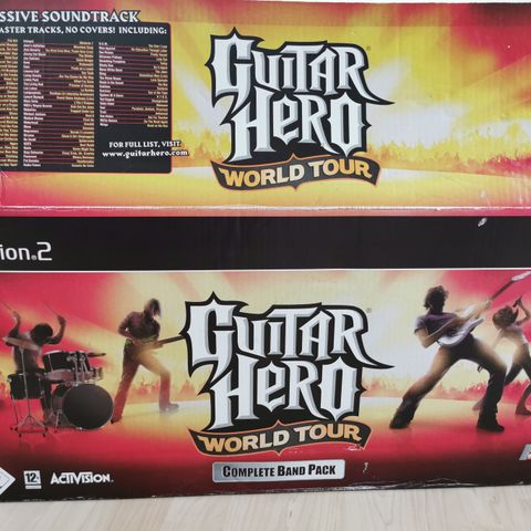 Guitar Hero Word Tour + Metallica complete band set