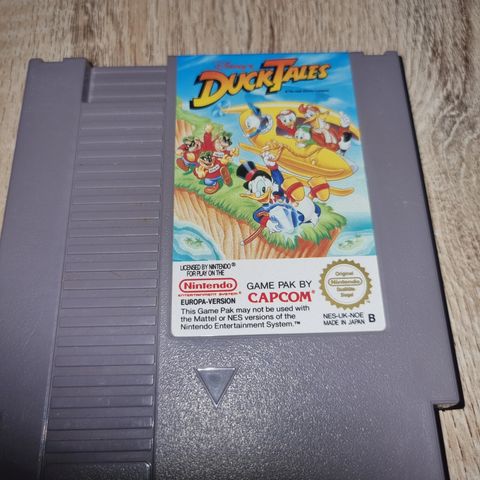 Ducktales NES europeisk versjon