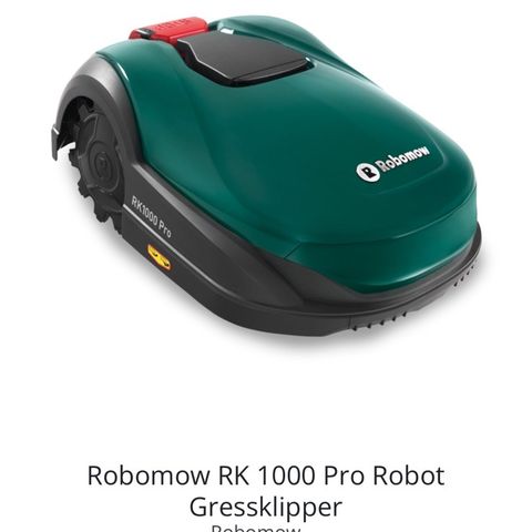 Robomow RK 1000 Pro