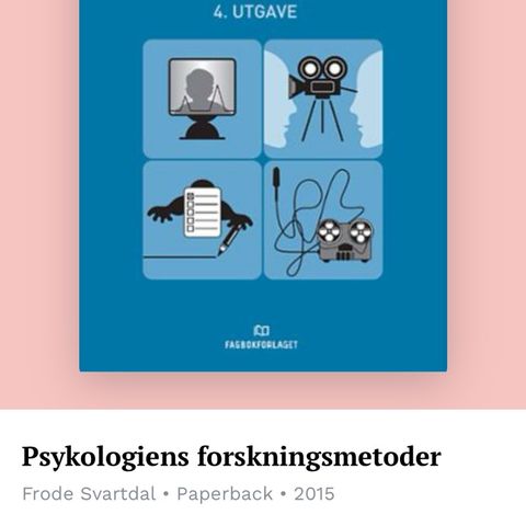 Pensumbøker psykologi