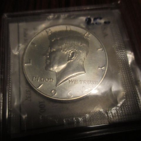 ½ Dollar "Kennedy Half Dollar" 90% Silver - BU
