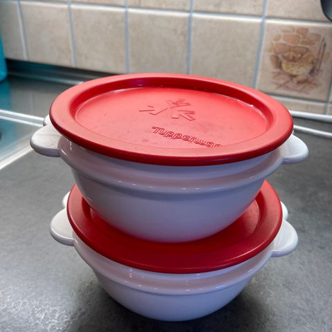 Tupperware bokser m lokk