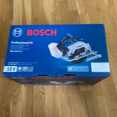 Ny - Bosch Professional sirkelsag på batteri