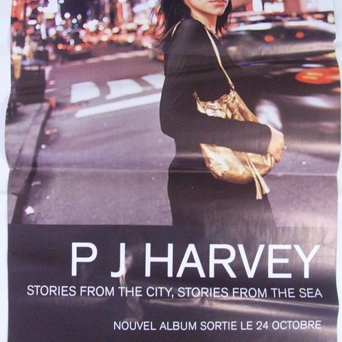 PJ HARVEY - Stories from the city, Stories from the sea (Promoposter)