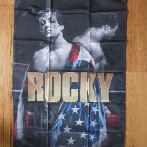 Rocky Balboa/Sylvester Stallone Banner/Flagg