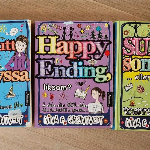 Nina E. Grøntvedt, happy ending, super-sommer, absolutt ukyssa