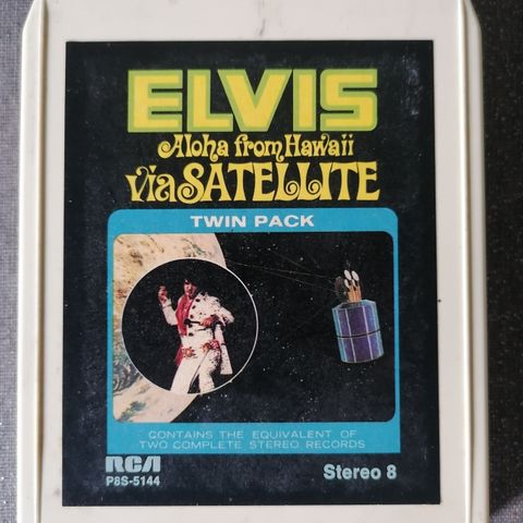 Elvis - Aloha From Hawaii, 8 spors kassett