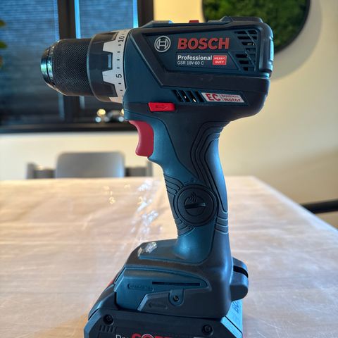 Bosch GSR 18 V-60 C + 2 x 4.0 AH BATTERIER