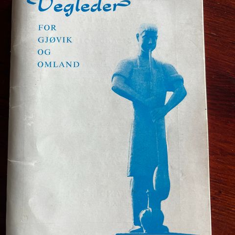 Vegleder for Gjøvk og omland 1971-72.