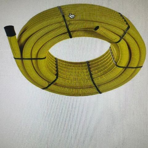 Kabelrør med trekktråd 44M gul