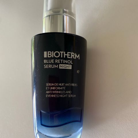 Biotherm blue therapy night serum 30 ml.