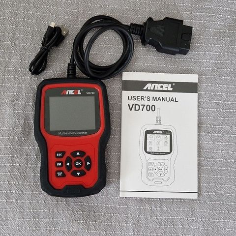 Ancel VD700 OBD2 diagnoseinstrument til VW/Audi/Skoda/Seat