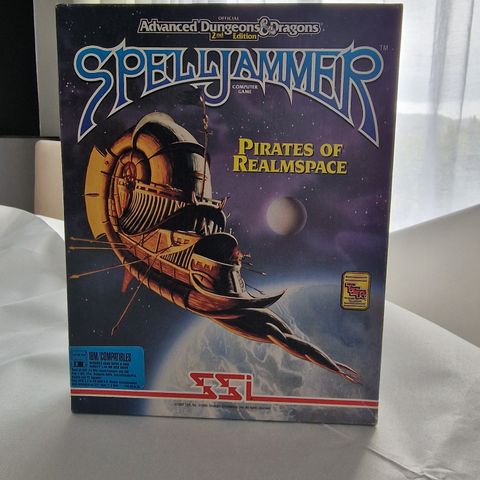 AD&D Spelljammer Pirates Of Realmspace - SSL - ( Big Box, PC, 1992 )