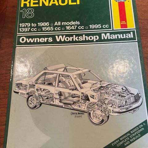 Renault 18, 1979-1986, Haynes Owners workshop manual