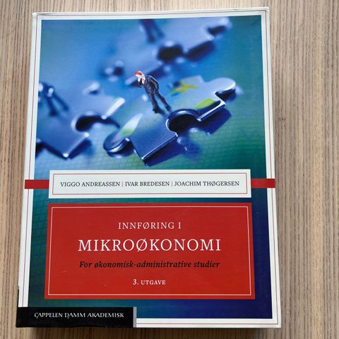 økad lærebok innføring i mikroøkonomi