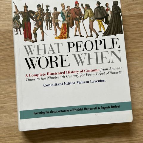 What People Wore When - A Complete Illustrated History of Costume, Pocket