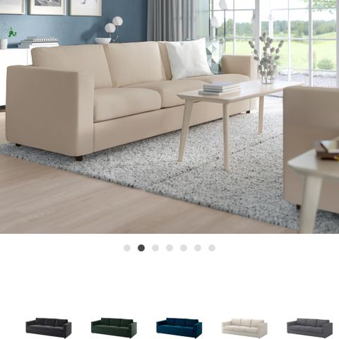 VIMLE SOFA SET SELGES!