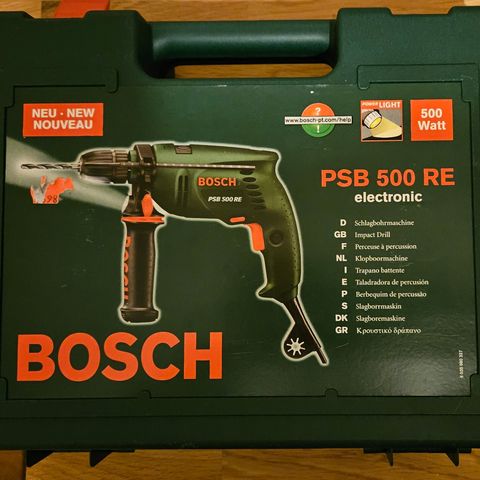 Bosch drill, PSB 500 RE, 500W