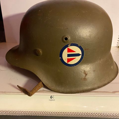 Tysk hjelm fra annen verdenskrig