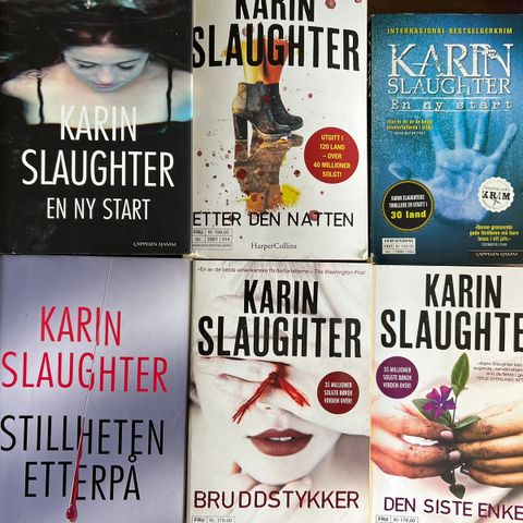 Karin Slaughter bøker