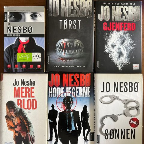 Jo Nesbø bøker