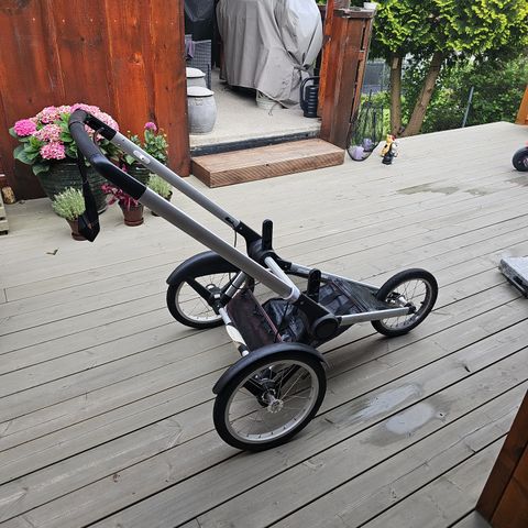 Bugaboo runner med fox+Buffalo adapter