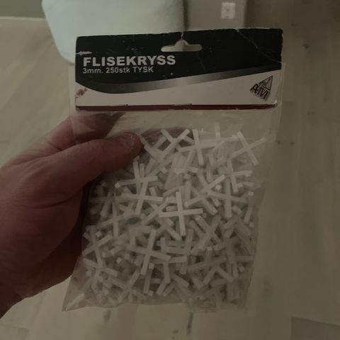 Flisekryss 3 mm