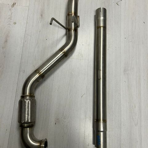 Rustfritt downpipe