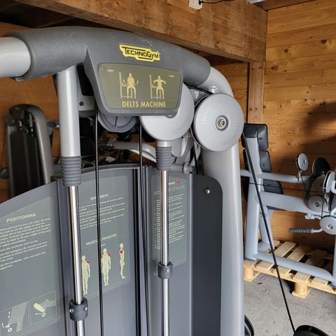 Technogym delts machine