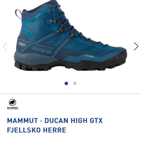 MAMMUT · DUCAN HIGH GTX FJELLSKO HERRE