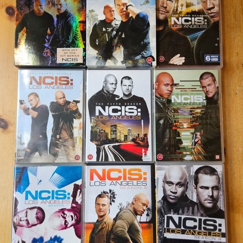 NCIS: Los Angeles sesong 1-9
