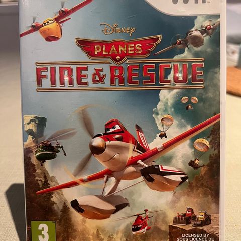 Planes fire and rescue Wii