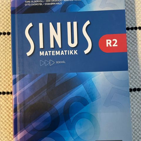 Sinus R2 matematikk pensum