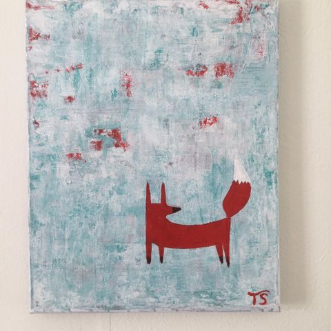 Red fox 28x35