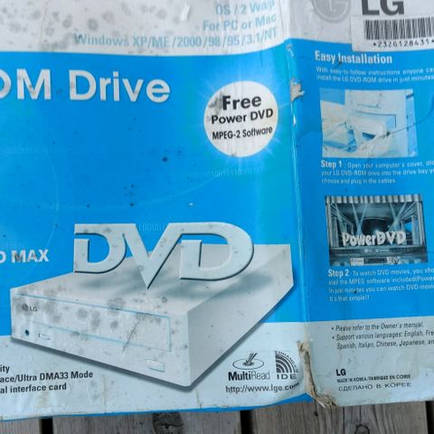 NY LG. DvD-Rom Drive Selges