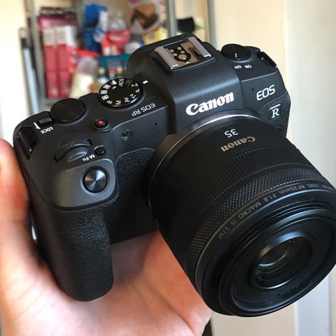 Canon RP & M50 mark II + objektiver