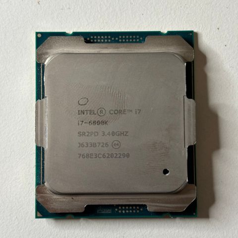 Intel Core i7-6800K 6-core 15M 140W 3.40GHz LGA-2011-3 CPU processor