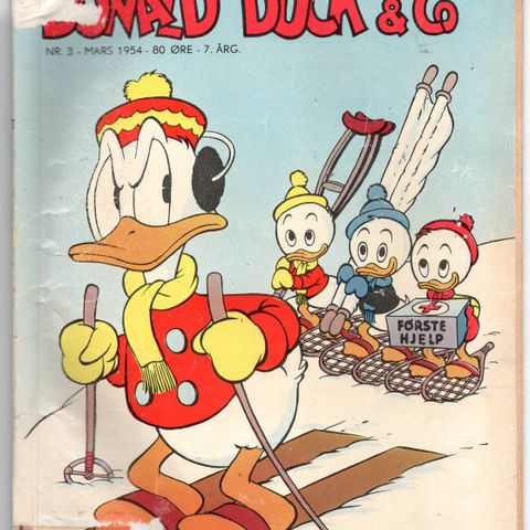 Walt Disney!s DONALD DUCK & CO Nr. 3 - 1954!