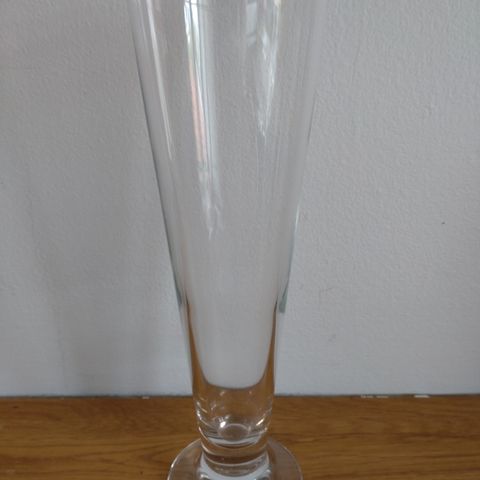 Vase i glass