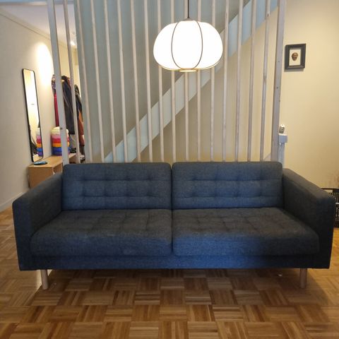 NY PRIS Landskrona 3-seters sofa grå