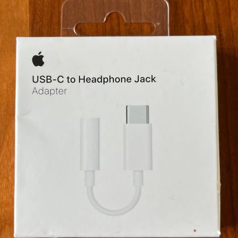 Apple USB-C to Headphone Jack Adapter