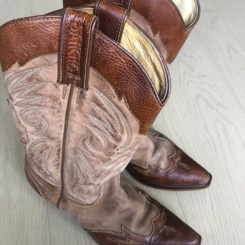 Vintage cowboy boots fra Sancho
