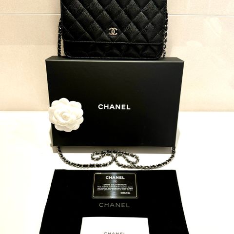 Chanel Wallet on Chain classic svart