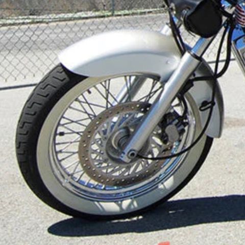 Honda Shadow ACE front fender with eagle