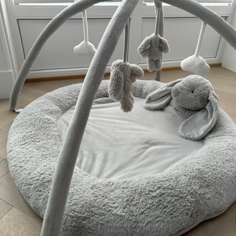 STOY Bunny Baby Gym Grå