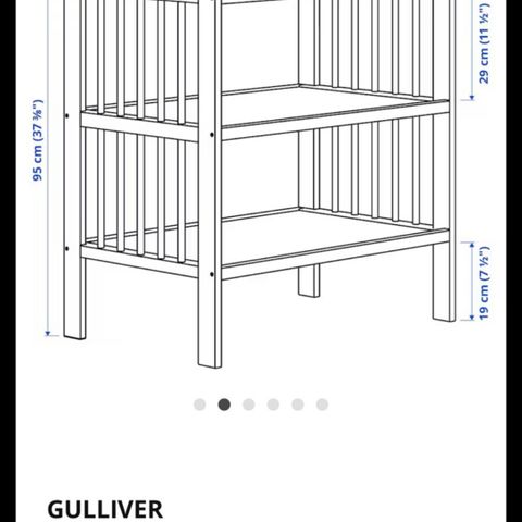 Gulliver stellebord