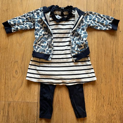 Sommerpakke babyklær fra Petit Bateau str 74