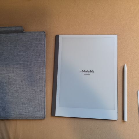 reMarkable 2 tablet - pent brukt