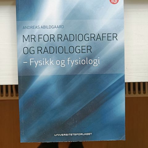 MR FOR RADIOGRAFER OG RADIOLOGER