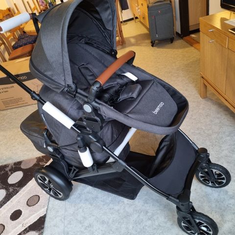 Barnevogn/twin stroller/pushchair/søskenvogn/duovogn